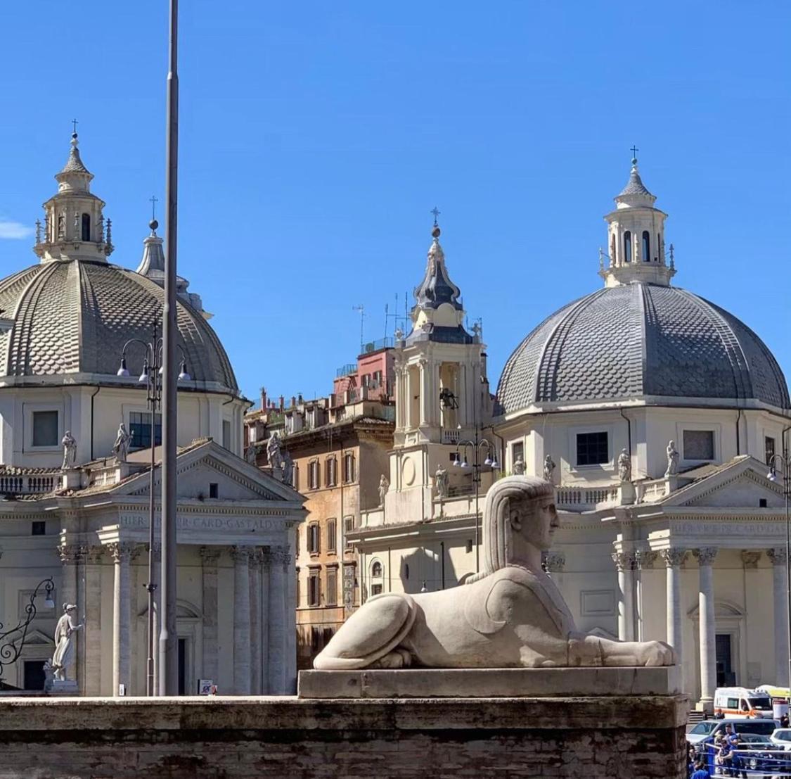 ローマ 900 Piazza Del Popolo Bed & Breakfast エクステリア 写真